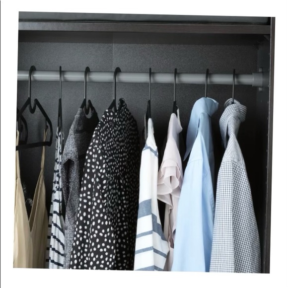 IKEA Spruttig Clothes Hangers Black - Picture 4 of 9